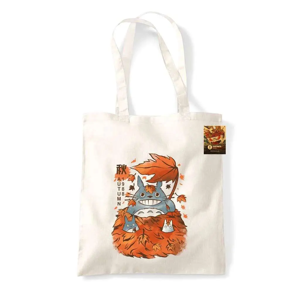 Ilustrata My Neighbour Autumn Tote Bag - Figurine
